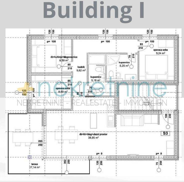 Flat in a new building, Sale, Vir, Vir