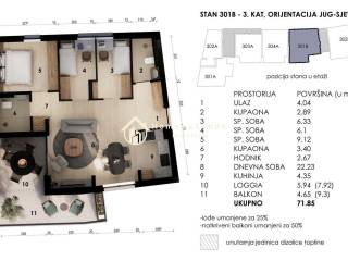 Flat in a new building, Sale, Zagreb, Črnomerec