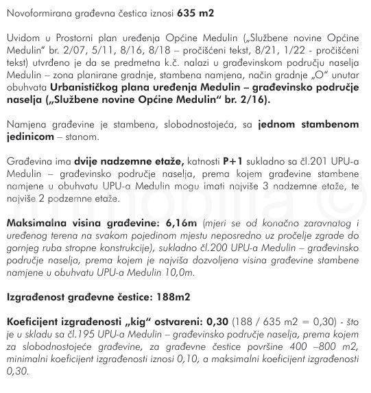 Plot for residential construction, Sale, Medulin, Medulin