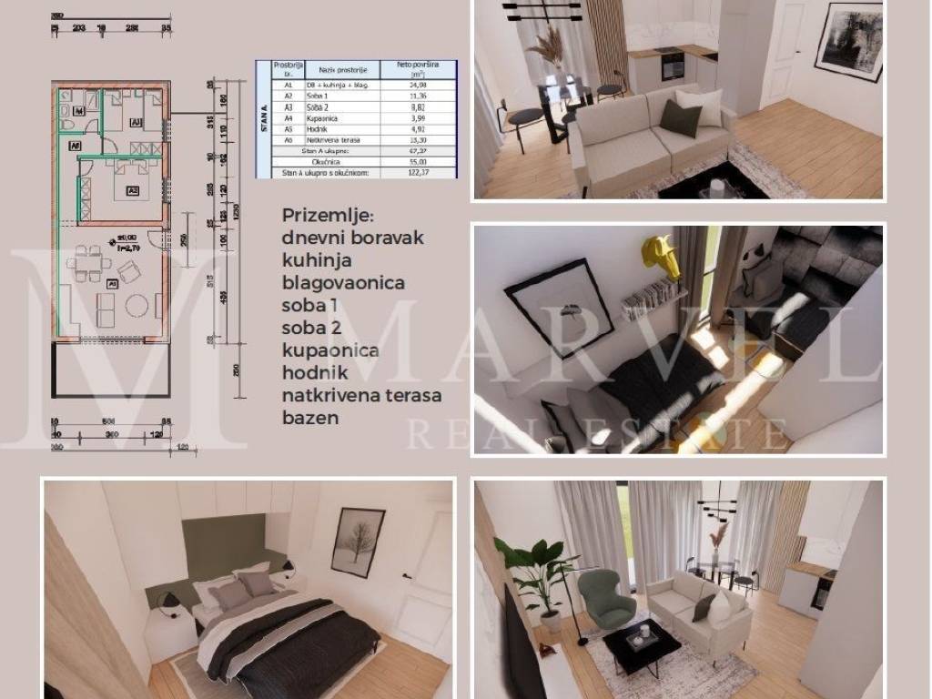 Apartment with a garden, Sale, Omišalj, Omišalj