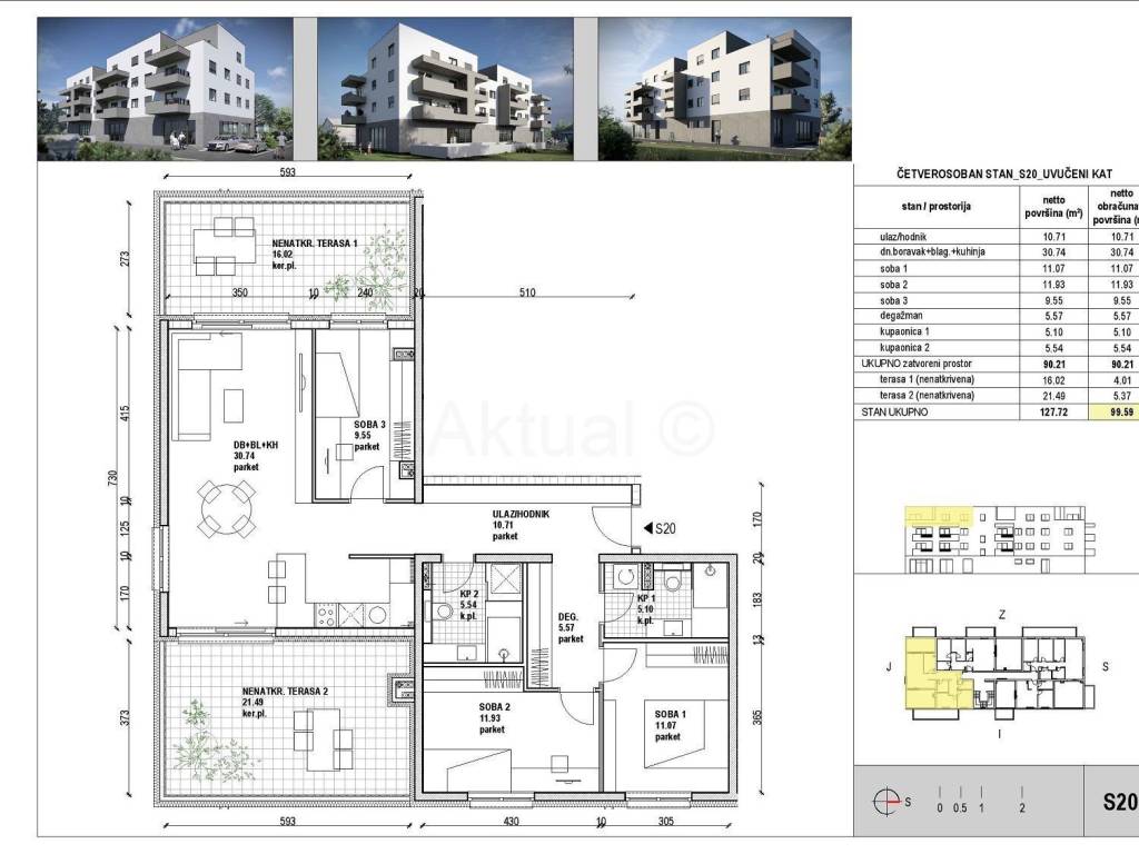 Flat in a new building, Sale, Zagreb, Stenjevec