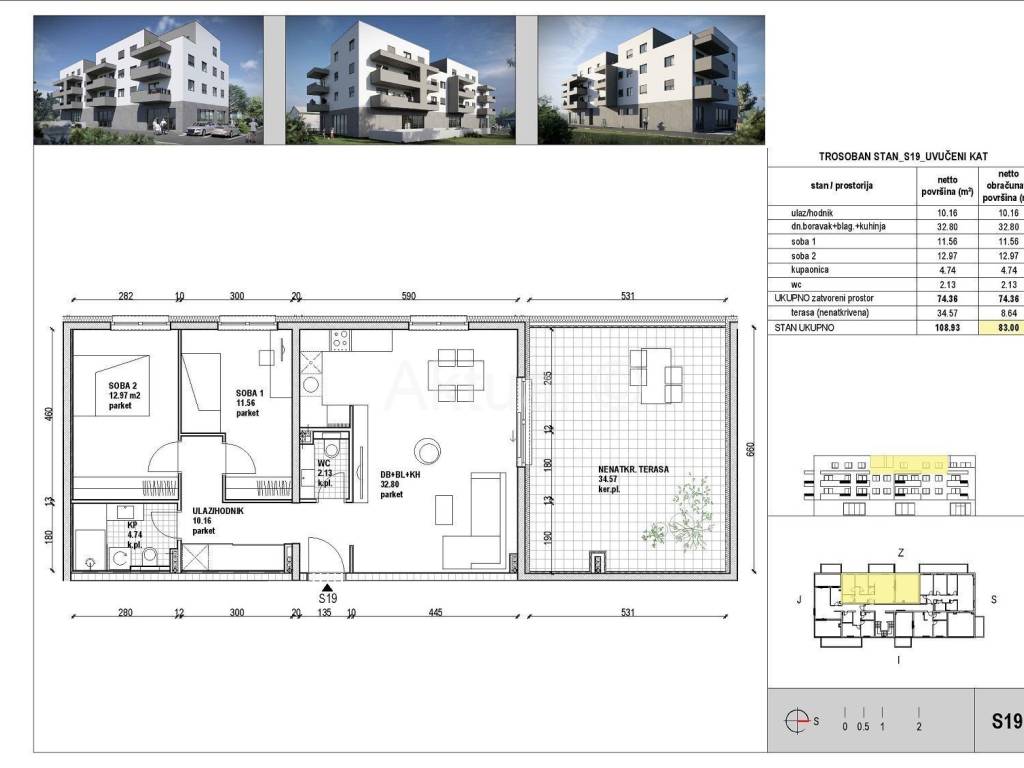 Flat in a new building, Sale, Zagreb, Stenjevec