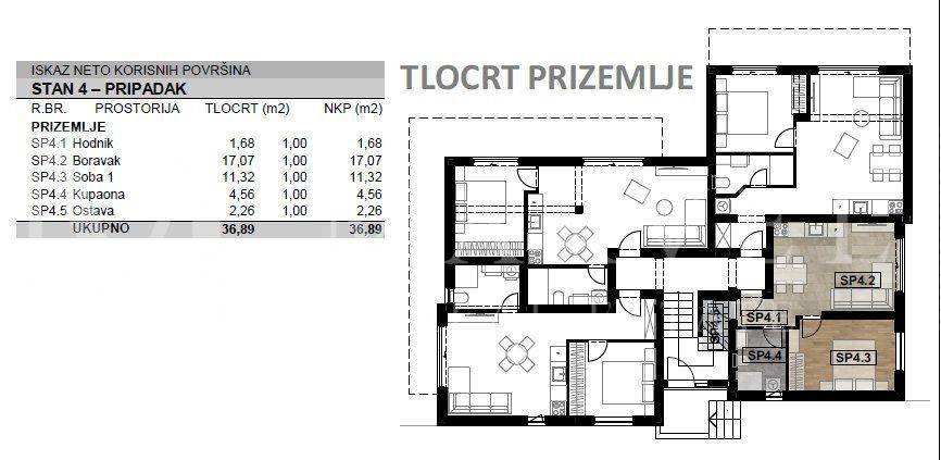 Apartment with a garden, Sale, Malinska-dubašnica, Malinska