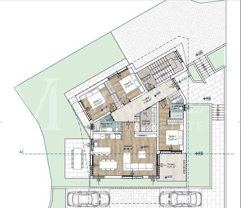 Apartment with a garden, Sale, Krk, Krk