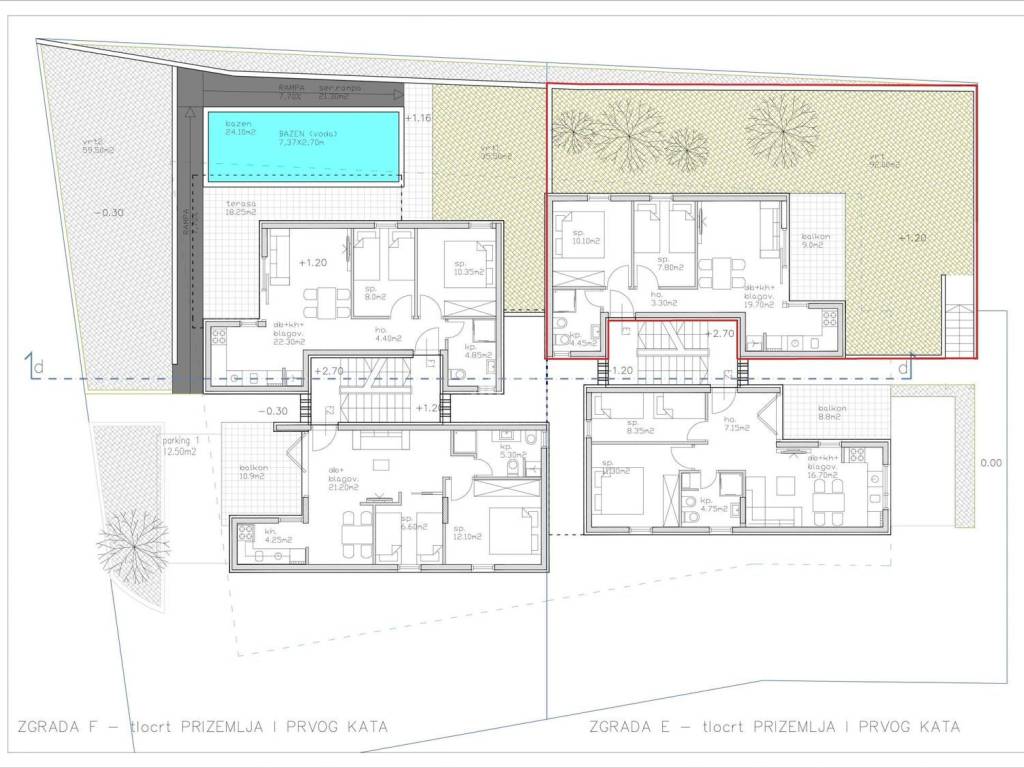 Flat in a new building, Sale, Umag, Lovrečica