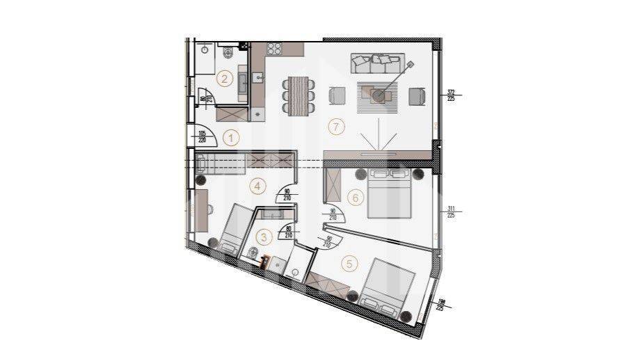 Flat in a new building, Sale, Poreč, Poreč
