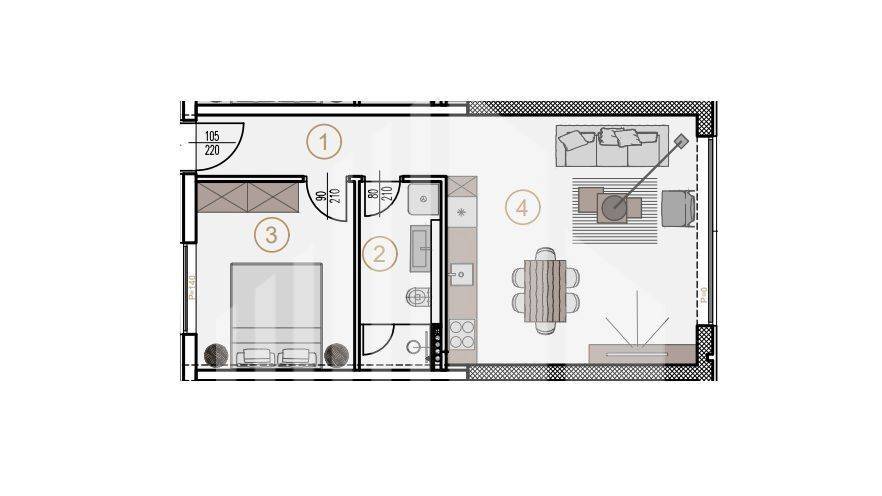 Flat in a new building, Sale, Poreč, Poreč