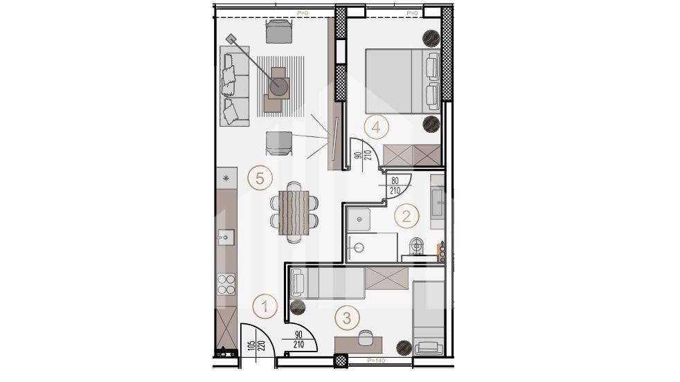 Flat in a new building, Sale, Poreč, Poreč