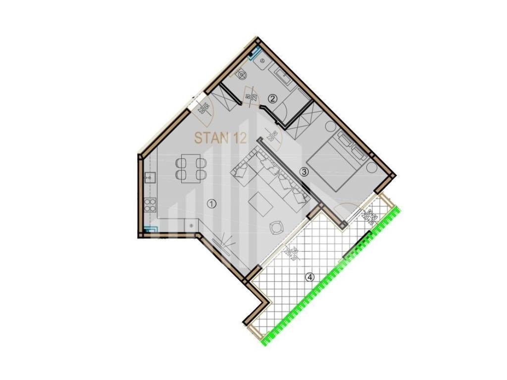 Flat in a new building, Sale, Poreč, Poreč