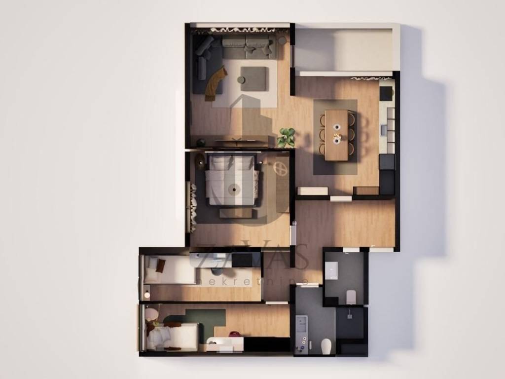 Flat in a building, Sale, Zagreb, Gornja Dubrava