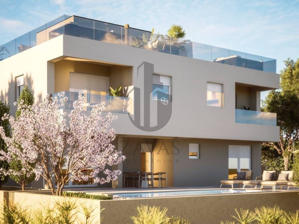 Flat in a new building, Sale, Jasenice, Maslenica