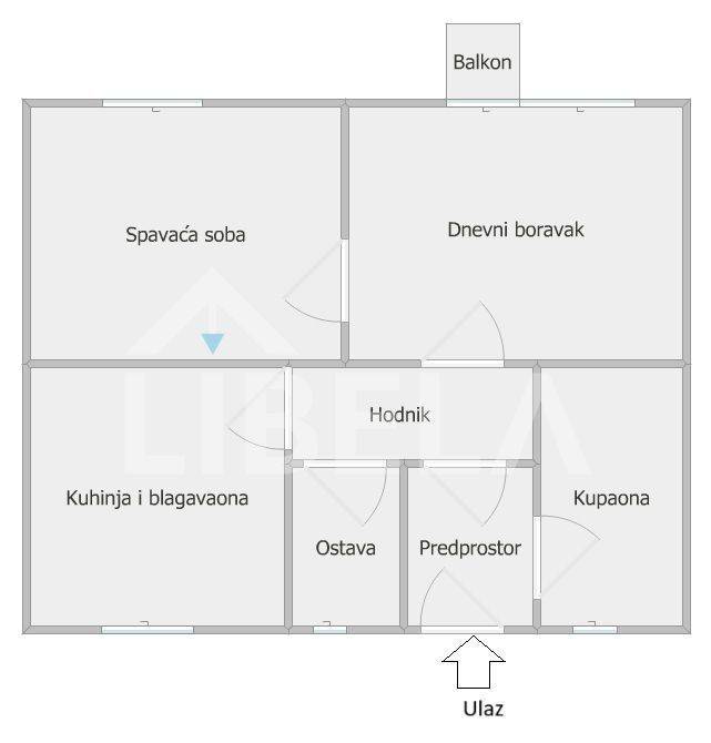 Flat in a building, Sale, Sisak, Zibel