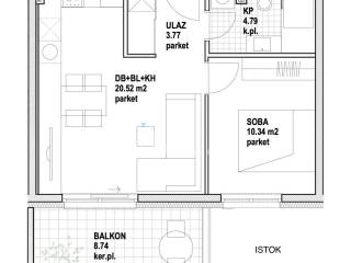Flat in a new building, Sale, Zagreb, Stenjevec