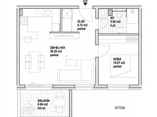 Flat in a new building, Sale, Zagreb, Stenjevec