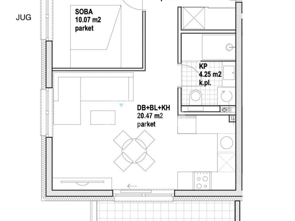 Flat in a new building, Sale, Zagreb, Stenjevec