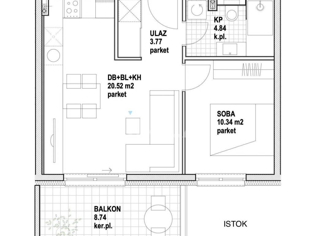 Flat in a new building, Sale, Zagreb, Stenjevec