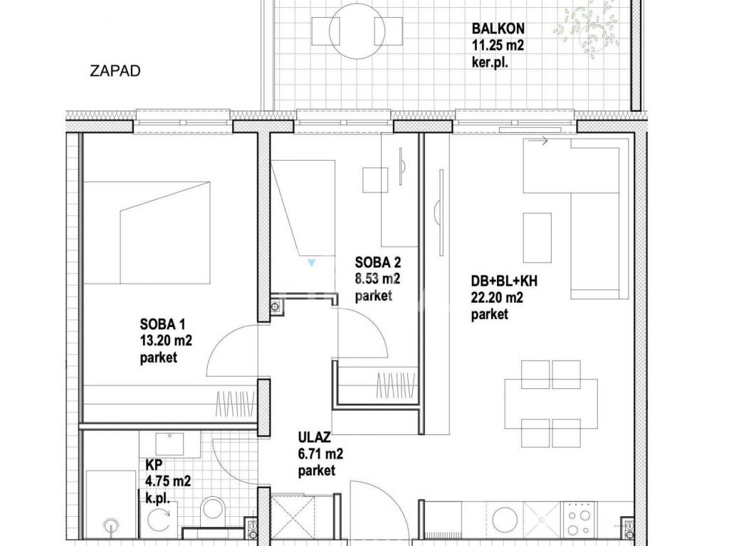 Flat in a new building, Sale, Zagreb, Stenjevec