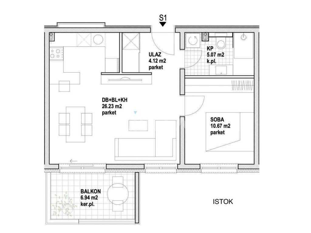 Flat in a new building, Sale, Zagreb, Stenjevec