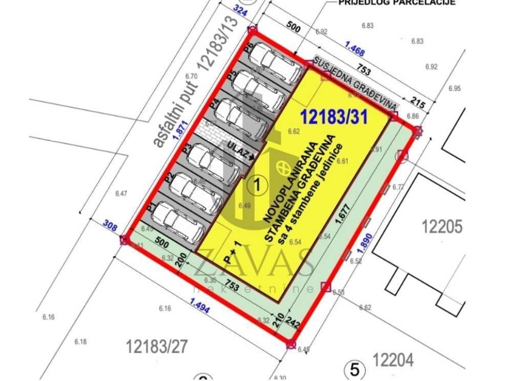 Flat in a new building, Sale, Vir, Vir
