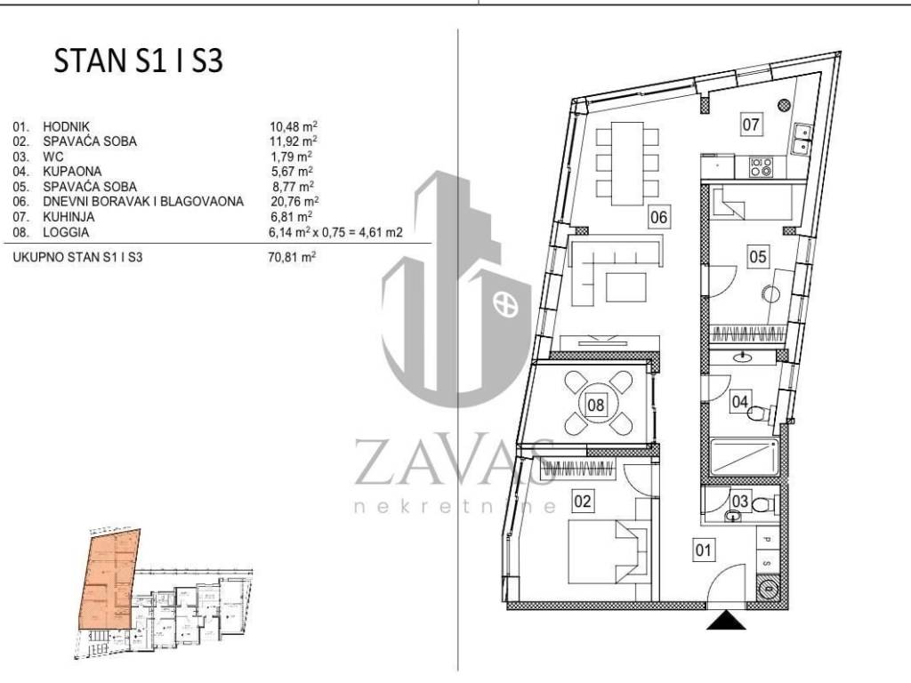 Flat in a new building, Sale, Zagreb, Podsljeme