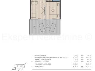 Flat in a new building, Sale, Dugi rat, Jesenice