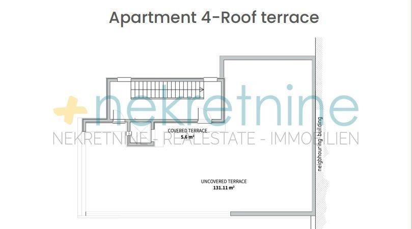 Flat in a new building, Sale, Nin, Zaton