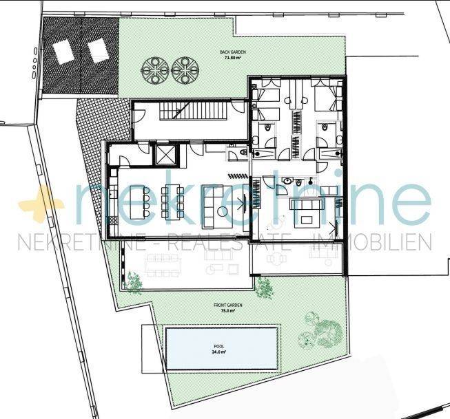 Flat in a new building, Sale, Nin, Zaton