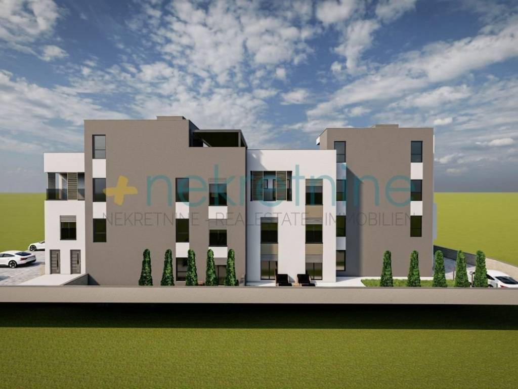 Flat in a new building, Sale, Nin, Zaton