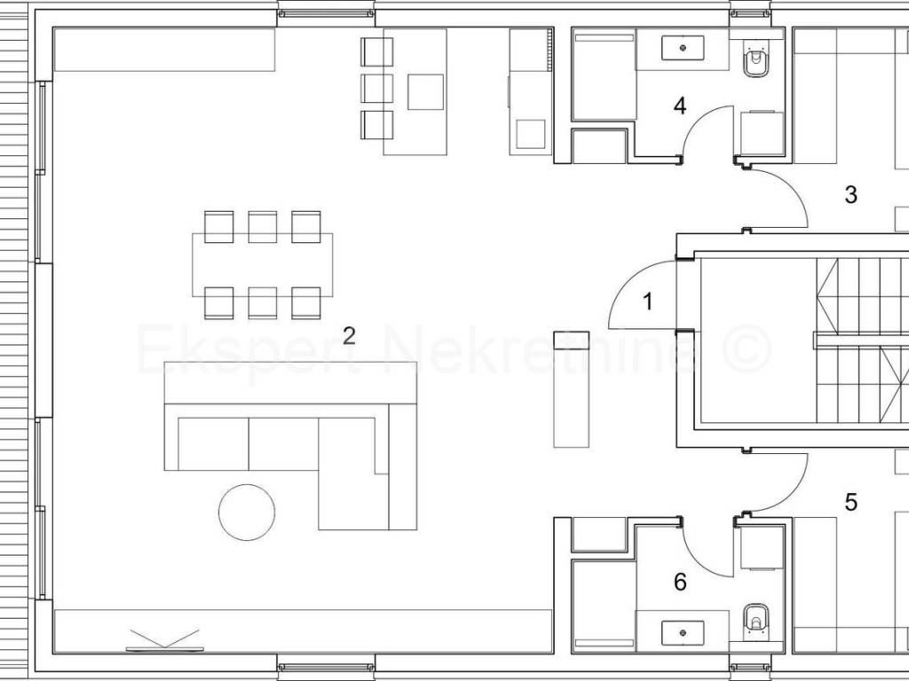 Flat in a new building, Sale, Okrug, Okrug Gornji