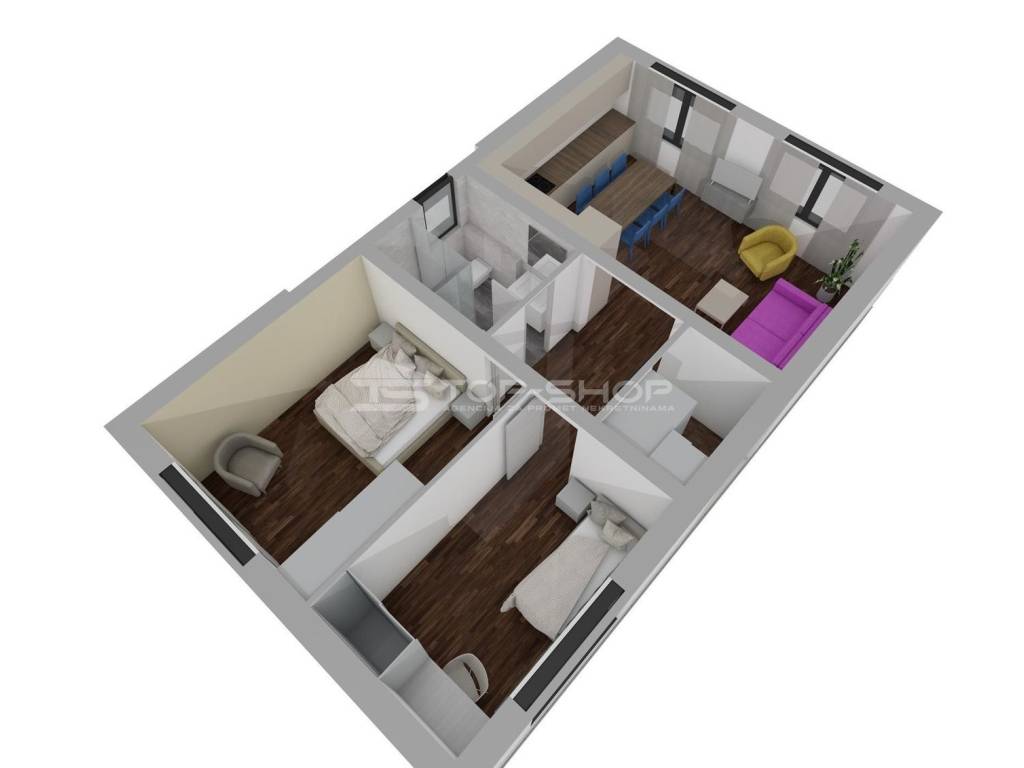 Flat in a new building, Sale, Zagreb, Trešnjevka - sjever