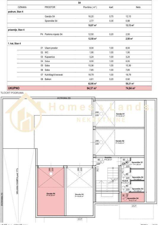Flat in a new building, Sale, Zagreb, Gornja Dubrava