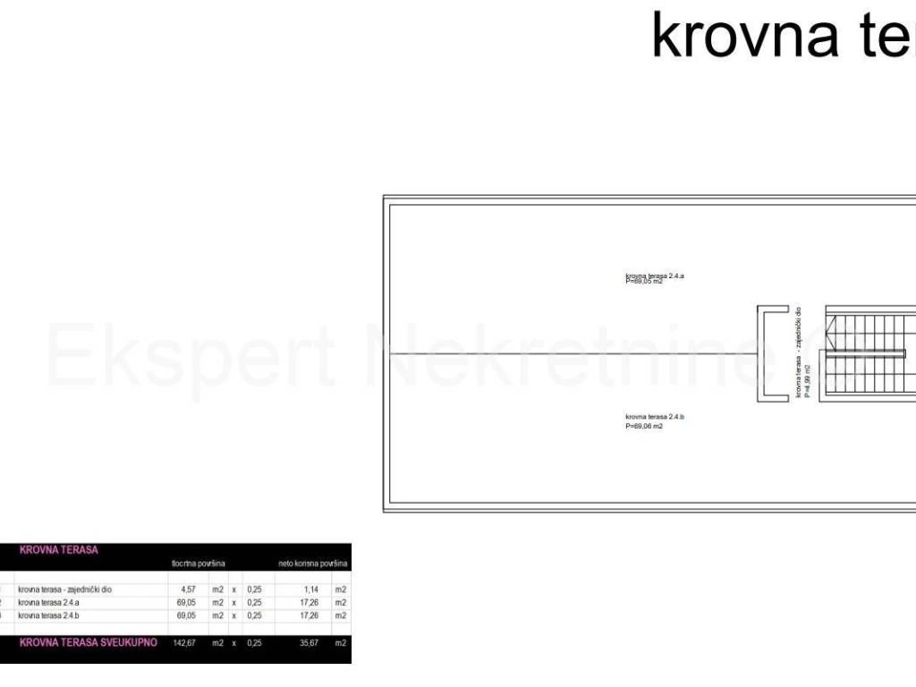 Flat in a new building, Sale, Okrug, Okrug Gornji