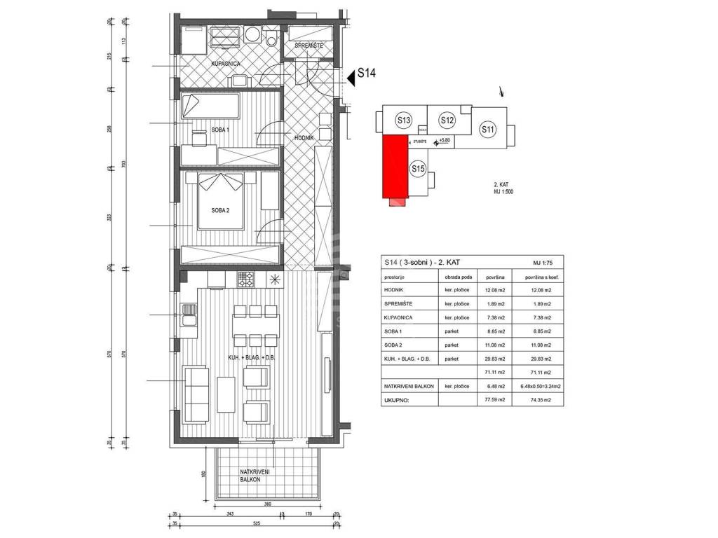 Flat in a new building, Sale, Zagreb, Novi Zagreb - istok