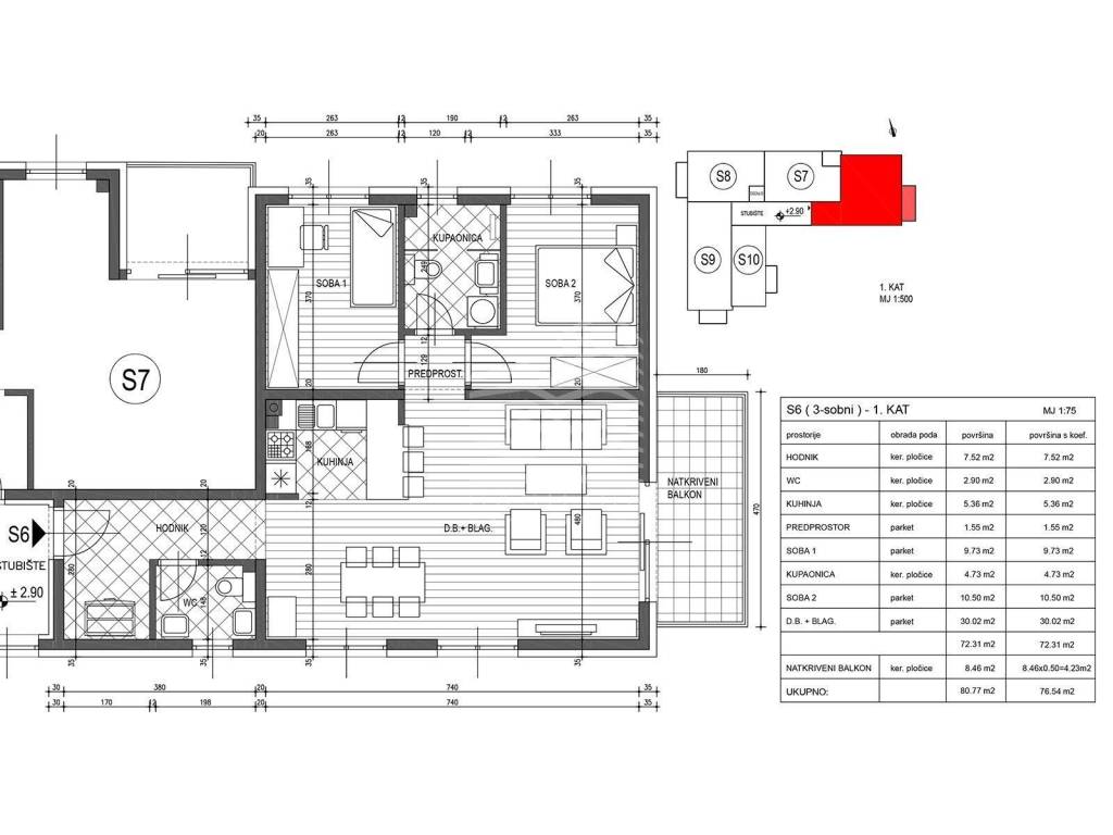 Flat in a new building, Sale, Zagreb, Novi Zagreb - istok