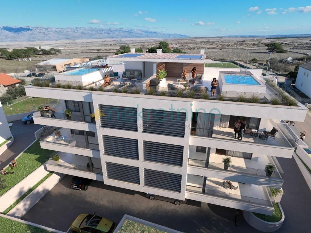 Flat in a new building, Sale, Povljana, Povljana