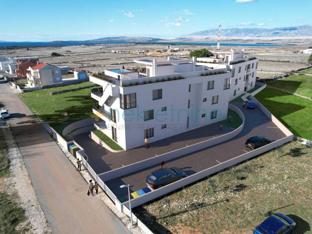 Flat in a new building, Sale, Povljana, Povljana