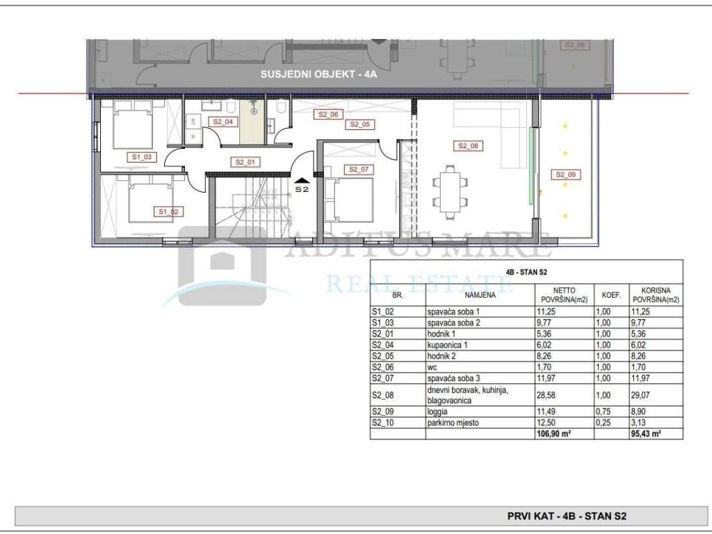 Flat in a new building, Sale, Šibenik - Okolica, Žaborić