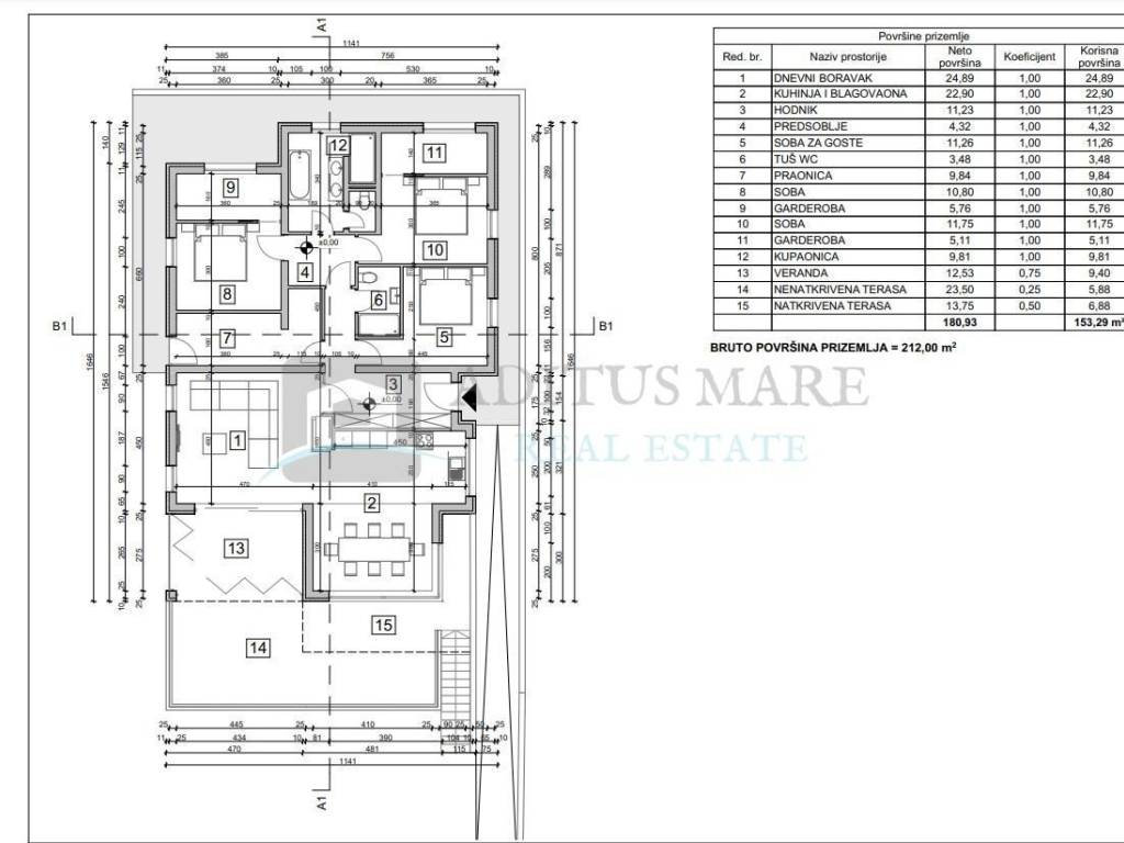 Plot for construction, Sale, Tisno, Jezera