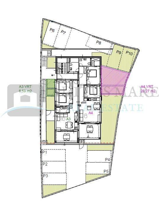 Flat in a new building, Sale, Murter, Murter