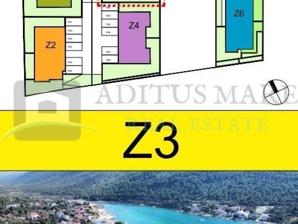 Flat in a building, Sale, Šibenik - Okolica, Grebaštica