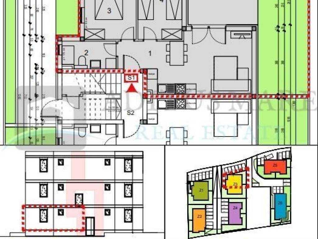 Flat in a building, Sale, Šibenik - Okolica, Grebaštica