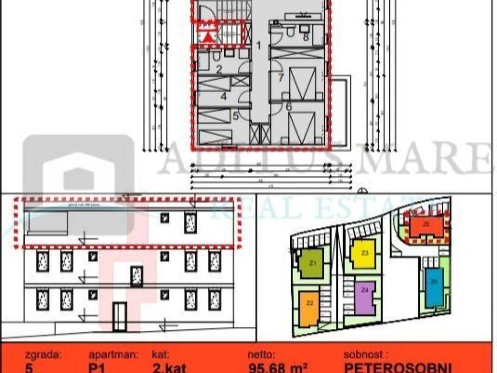 Flat in a new building, Sale, Šibenik - Okolica, Grebaštica