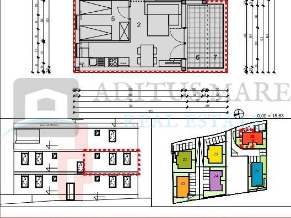 Flat in a new building, Sale, Šibenik - Okolica, Grebaštica