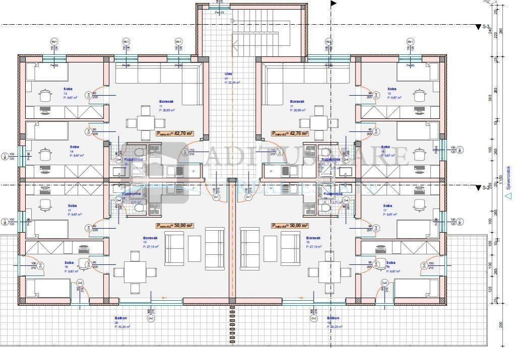 Flat in a new building, Sale, Vodice, Srima