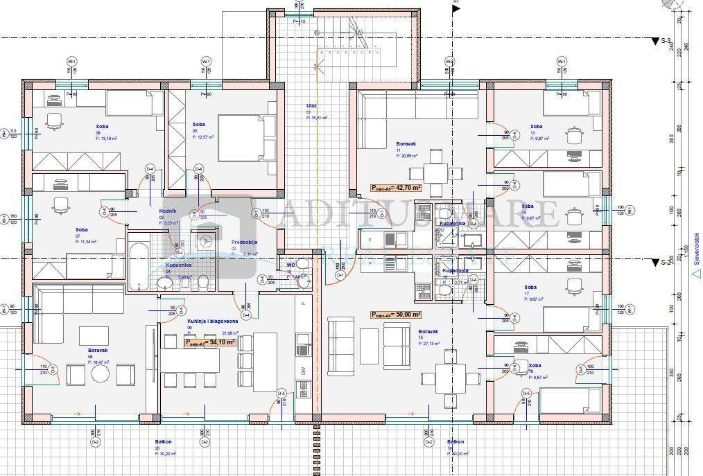 Flat in a new building, Sale, Vodice, Srima