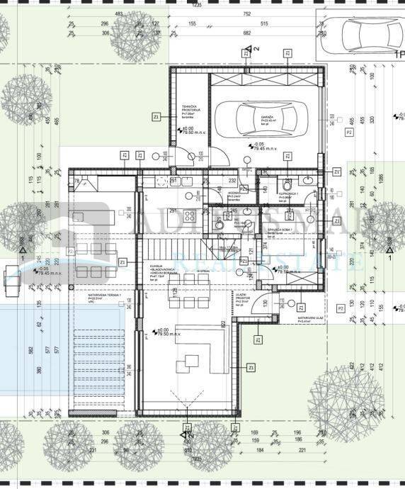 Luxury villa, Sale, Poličnik, Murvica