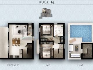 Terraced house, Sale, Vodice, Srima