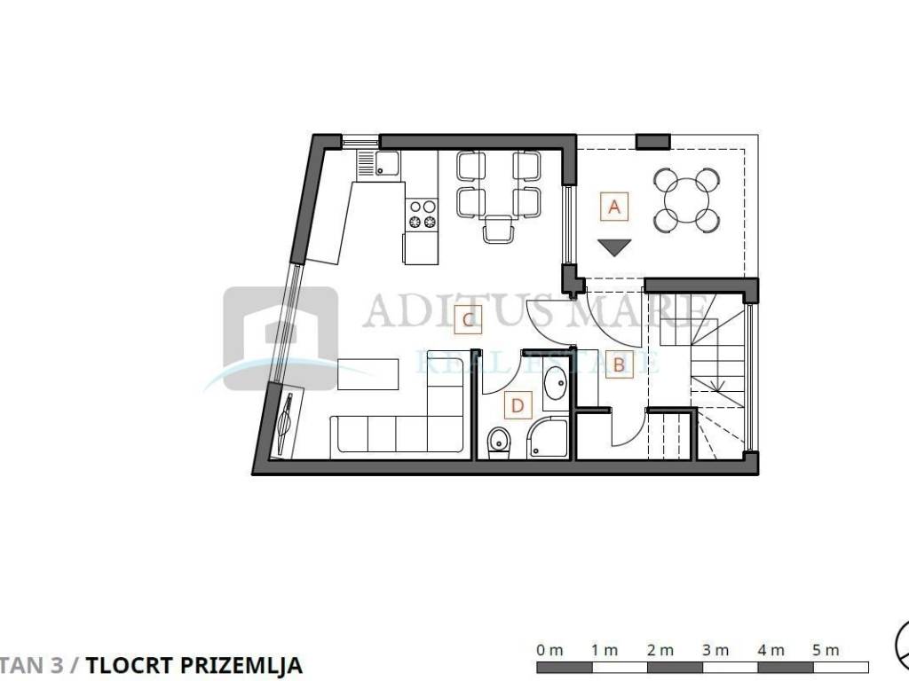 Semi-detached house, Sale, Vodice, Srima