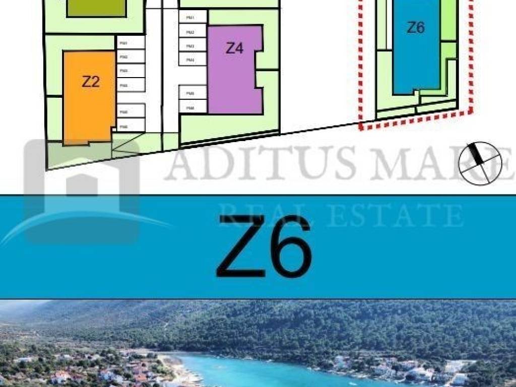 Flat in a new building, Sale, Šibenik - Okolica, Grebaštica