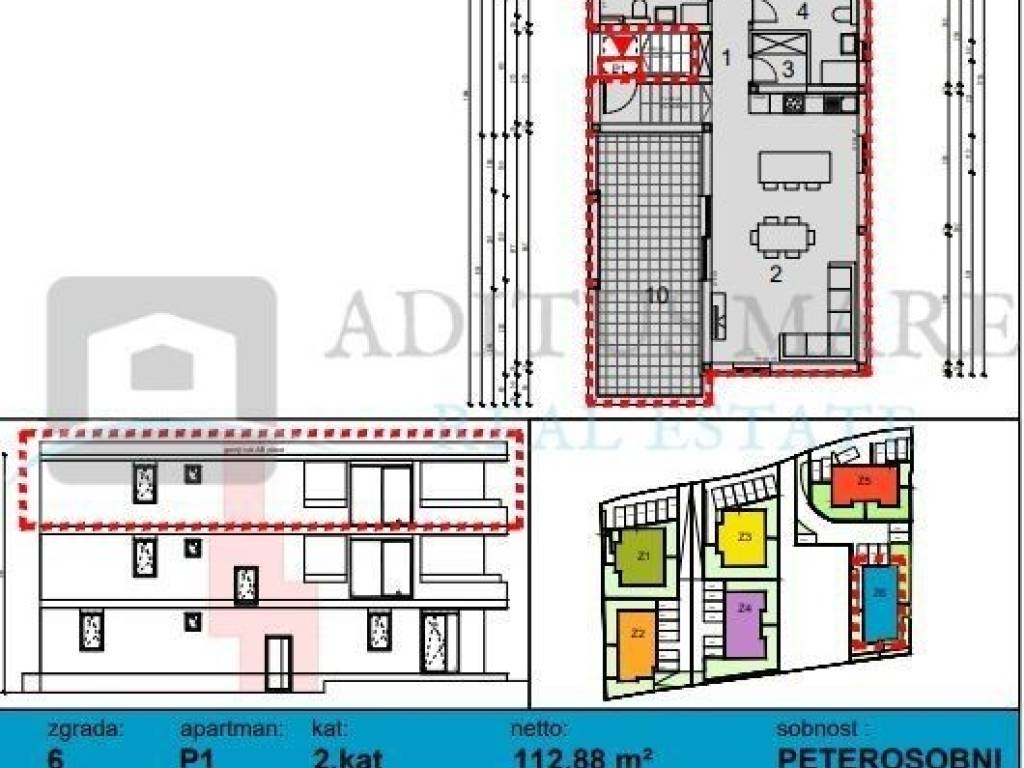 Flat in a new building, Sale, Šibenik - Okolica, Grebaštica